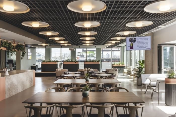 Restaurant Open Cell Ceiling